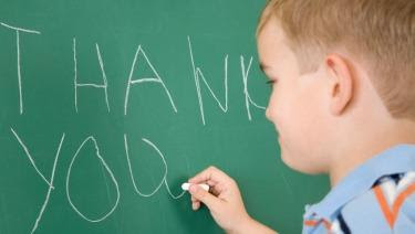 teaching children gratitude