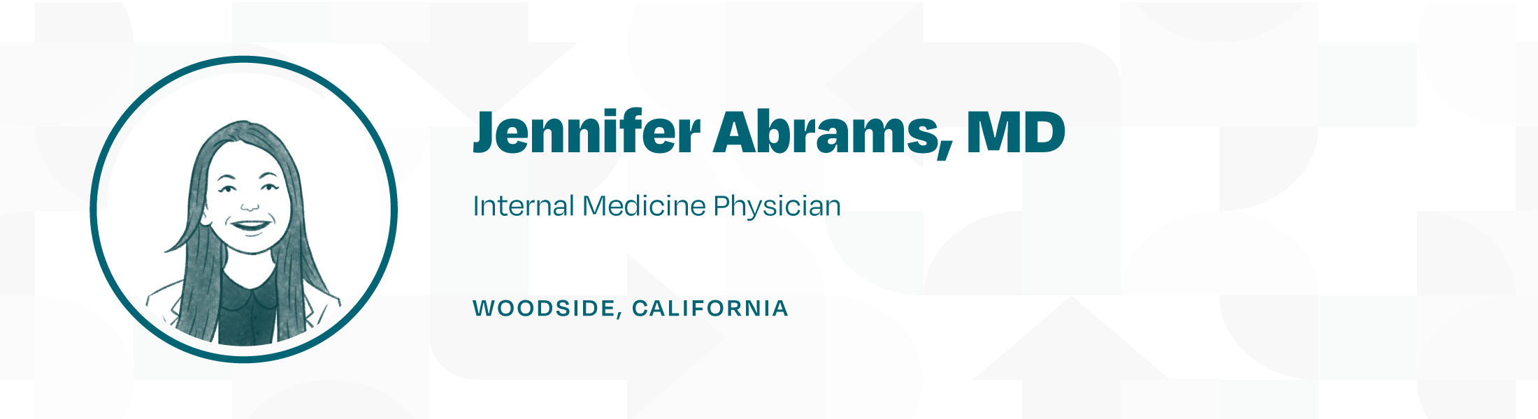 Dr. Jennifer Abrams Banner - Village Doctor Oct 22 Newsletter