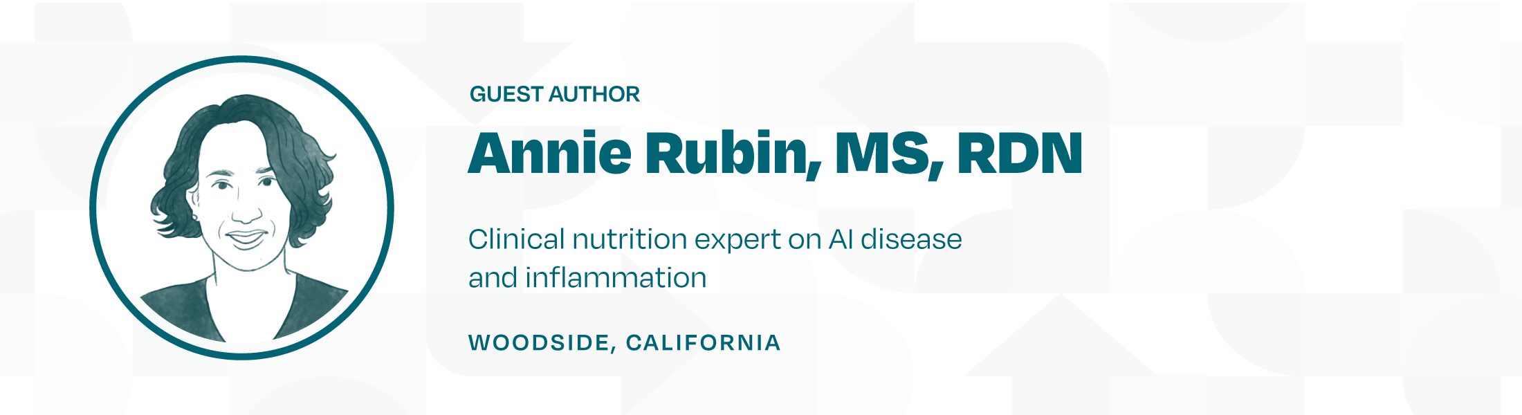 Annie Rubin, MS, RDN Banner