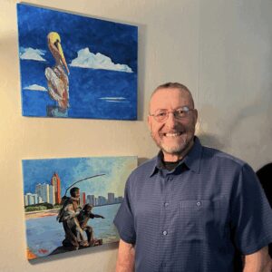 Dr Alan Spira posing for November newsletter
