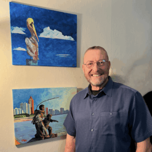 Dr Alan Spira posing for November newsletter